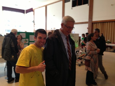 Dean Mitchell was there too!