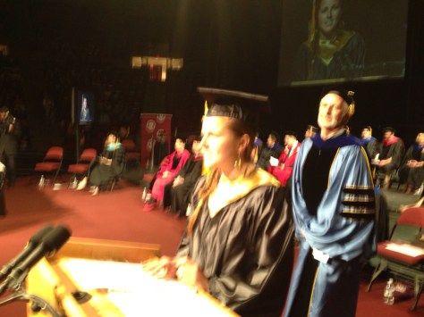 Astrid O'Connor spoke on behalf of the Stockbridge School of Agriculture