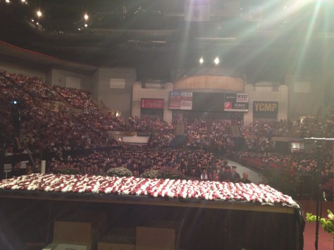 The Mullins Center was full!