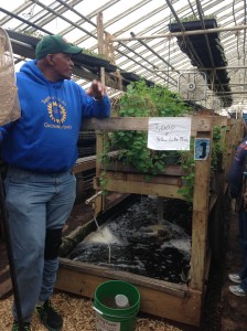 Will Allen at Growing Power in Milwaukee, WI with 7000 Lake Perch